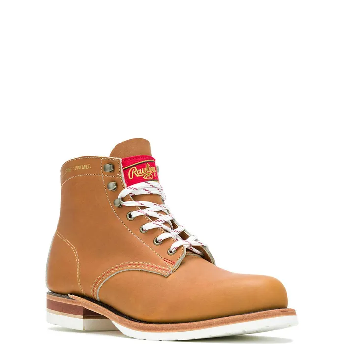 Men Wolverine 1000 Mile X Rawlings Grand Slam Boot Caramel Wolverine 1000 Mile