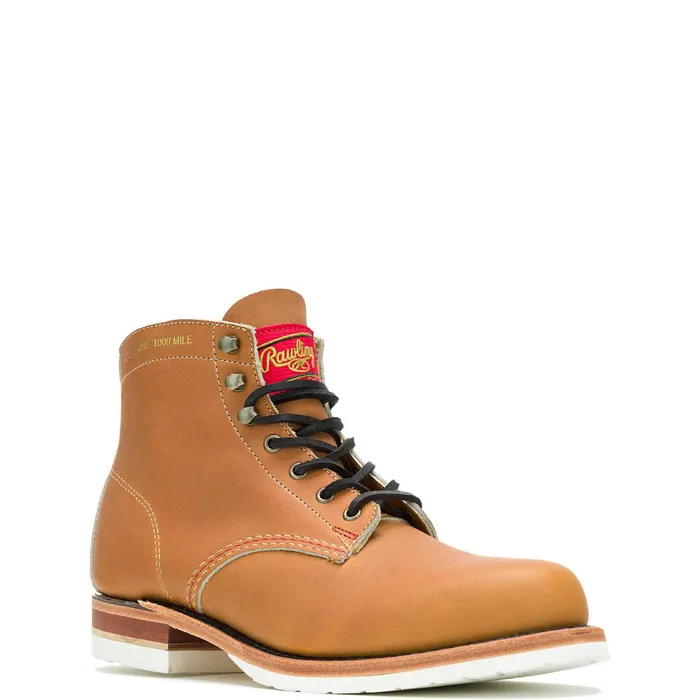 Men Wolverine 1000 Mile X Rawlings Grand Slam Boot Caramel Wolverine 1000 Mile