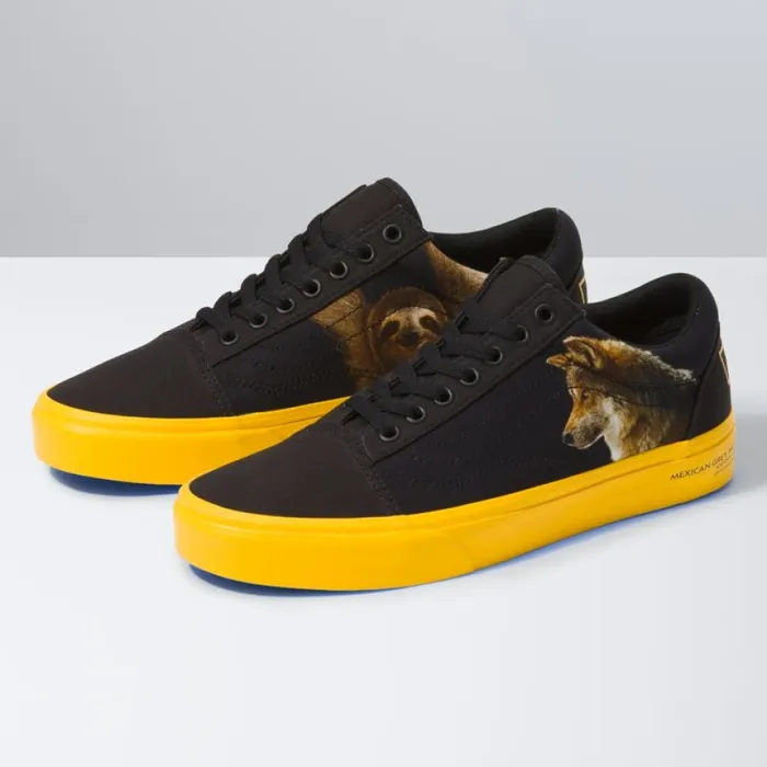 MenWomen Classics Shoes Vans National Geographic Photo Ark Old Skool Photo Ark