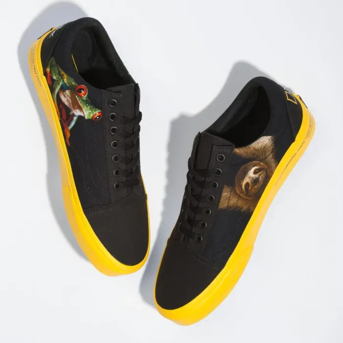 MenWomen Classics Shoes Vans National Geographic Photo Ark Old Skool Photo Ark