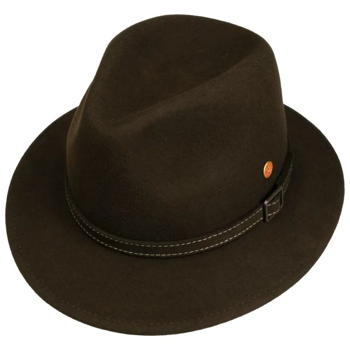 MenWomen Dale Trekking Wool Hat Brown Mayser Traveler Hats MenWomen Dale Trekking Wool Hat Brown Mayser Traveler Hats