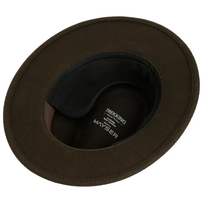 MenWomen Dale Trekking Wool Hat Brown Mayser Traveler Hats MenWomen Dale Trekking Wool Hat Brown Mayser Traveler Hats