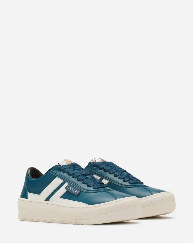 MenWomen Sneakers Lanvin Cash Leather Sneakers Petrolecru MenWomen Sneakers Lanvin Cash Leather Sneakers Petrolecru