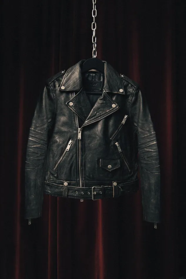 MenWomen The Davey Biker Jacket Roadworn Vintage Black OTHER LEATHER JACKETS MenWomen The Davey Biker Jacket Roadworn Vintage Black OTHER LEATHER JACKETS