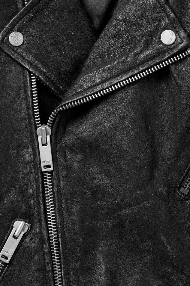 MenWomen The Davey Biker Jacket Roadworn Vintage Black OTHER LEATHER JACKETS MenWomen The Davey Biker Jacket Roadworn Vintage Black OTHER LEATHER JACKETS