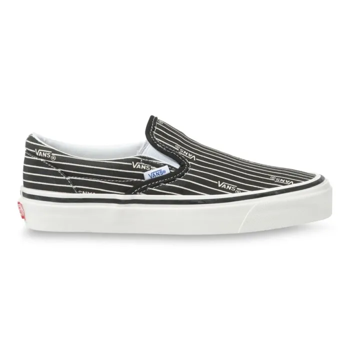 MenWomen Vans Anaheim Factory Classic SlipOn 98 DX Og StripesOg Black Classics Shoes MenWomen Vans Anaheim Factory Classic SlipOn 98 DX Og StripesOg Black Classics Shoes