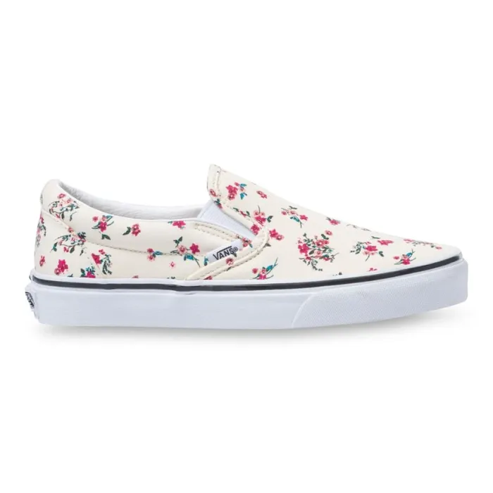 MenWomen Vans Ditsy Floral Classic SlipOn Classic WhiteTrue White Classics Shoes MenWomen Vans Ditsy Floral Classic SlipOn Classic WhiteTrue White Classics Shoes