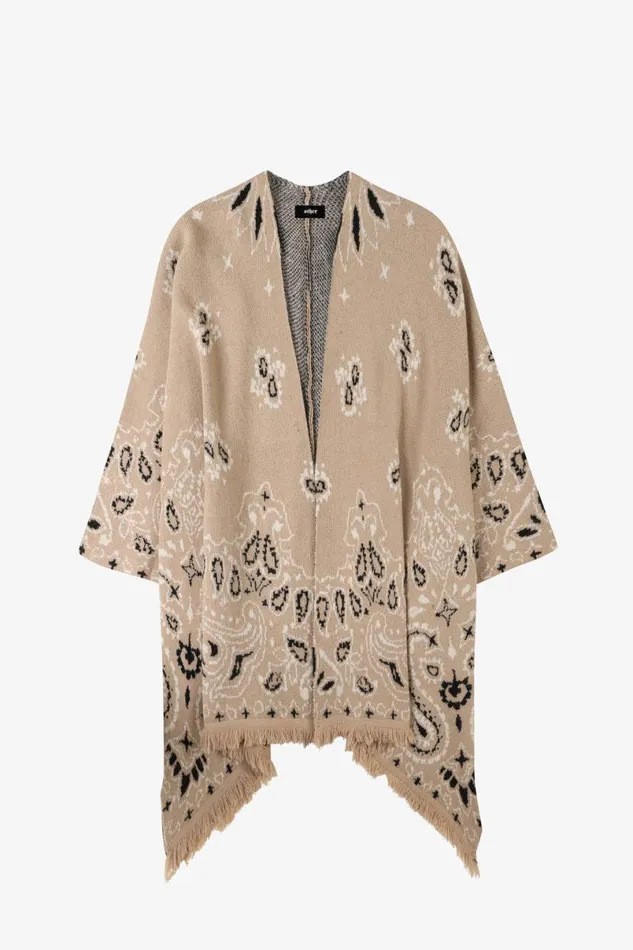 MenWomen Western Poncho OTHER KNITWEAR