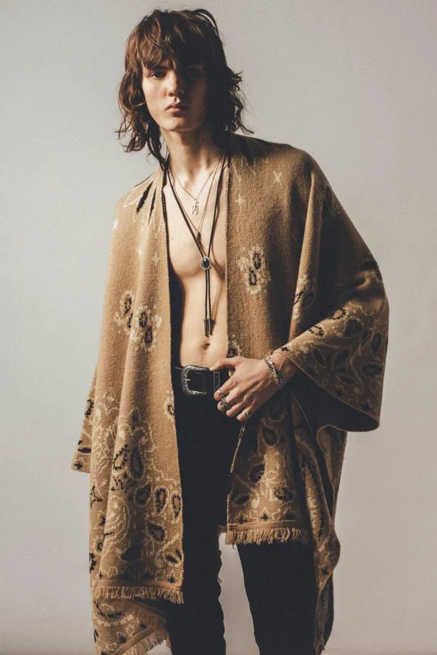 MenWomen Western Poncho OTHER KNITWEAR