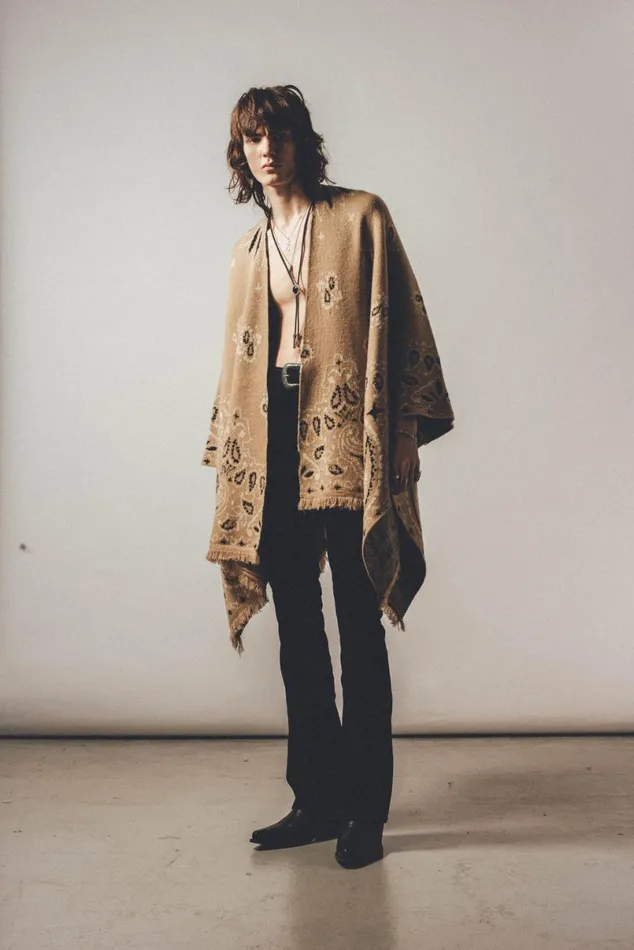 MenWomen Western Poncho OTHER KNITWEAR