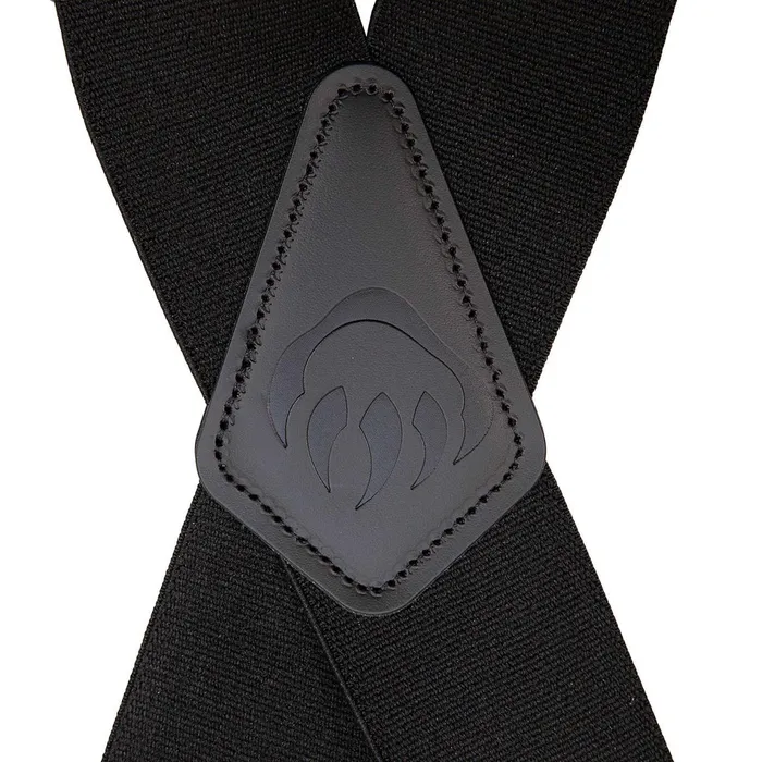 Men Work Suspender Black Wolverine Belts and Bags