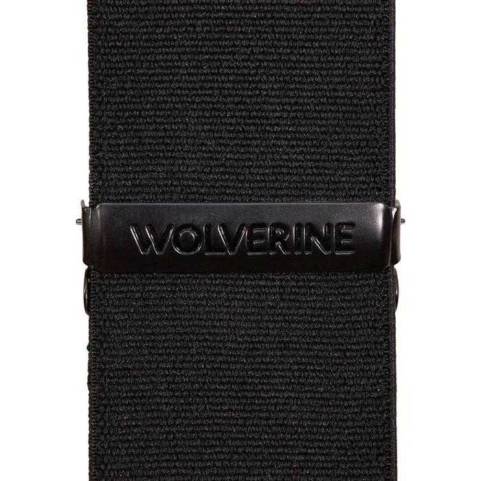 Men Work Suspender Black Wolverine Belts and Bags