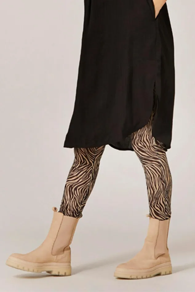 MESH LEGGIN 14840 999 Black 999 Women IN FRONT PANTS