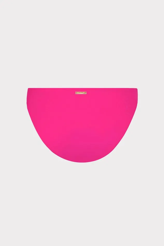 Milly Bikinis Women Margot Bikini Bottom Hot Pink Milly Bikinis Women Margot Bikini Bottom Hot Pink