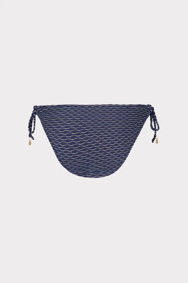 Milly Bikinis Women Millie String Bikini Bottom Navy