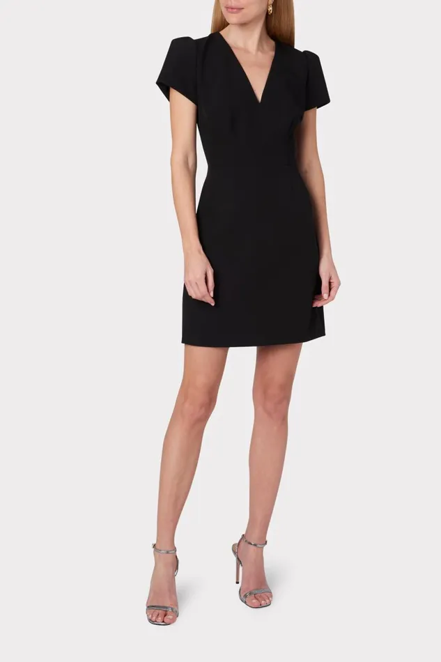 Milly Dresses Women Cady Atalie Dress Black