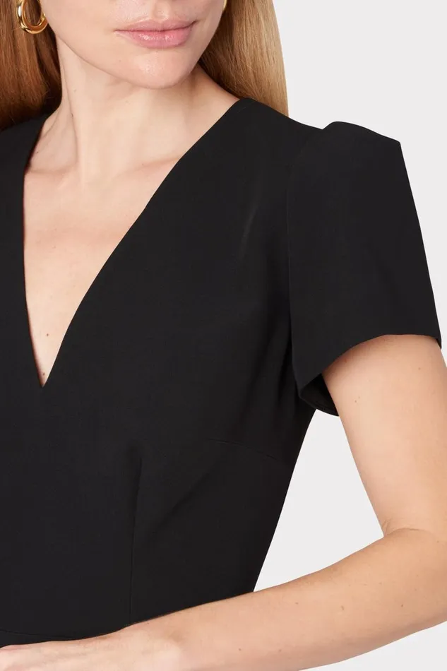 Milly Dresses Women Cady Atalie Dress Black