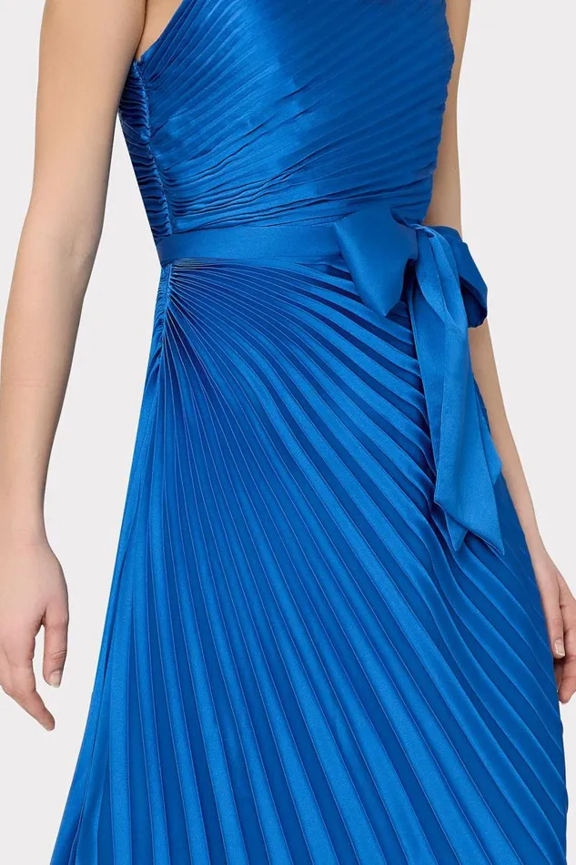 Milly Dresses Women Estelle Satin Dress Blue Milly Dresses Women Estelle Satin Dress Blue