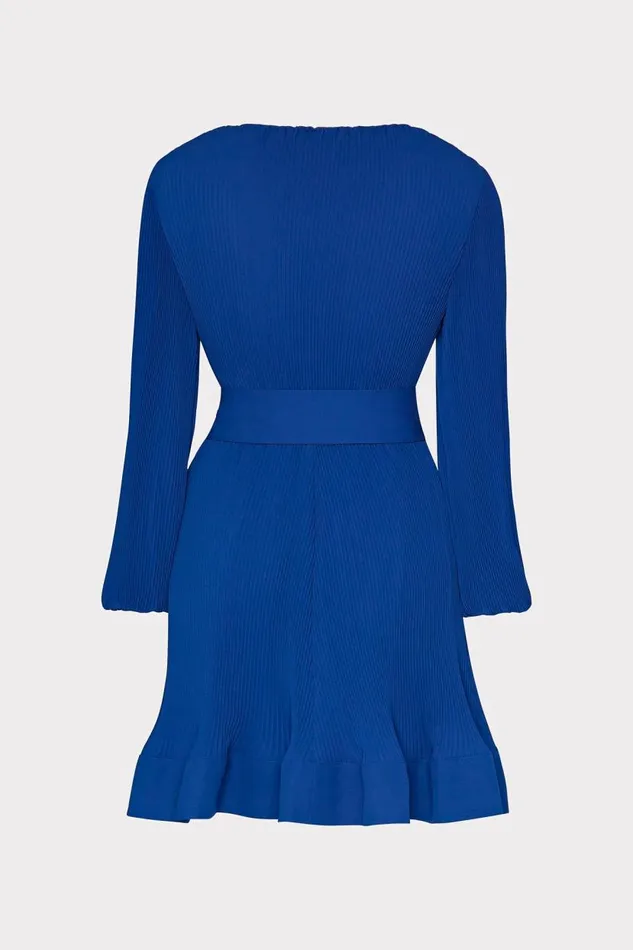 Milly Dresses Women Liv Pleated Dress Sapphire