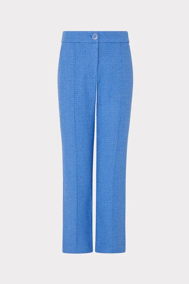 Milly Matching Sets Women Betsy Boucle Pant Blue