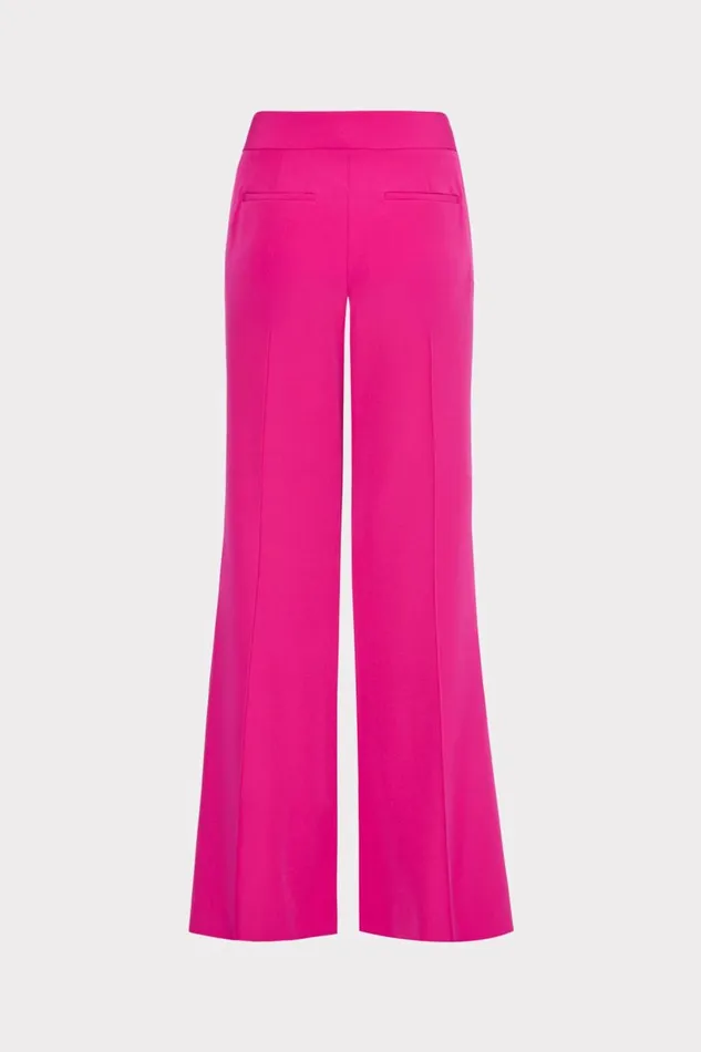 Milly Matching Sets Women Nash Cady Pants Fuchsia