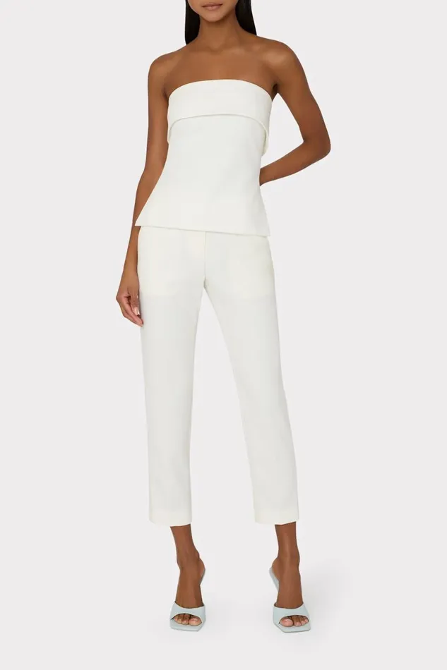 Milly Matching Sets Women Tuala Cady Top Ecru Milly Matching Sets Women Tuala Cady Top Ecru