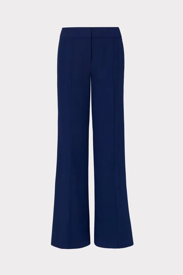 Milly Pants Women Nash Cady Pants Navy