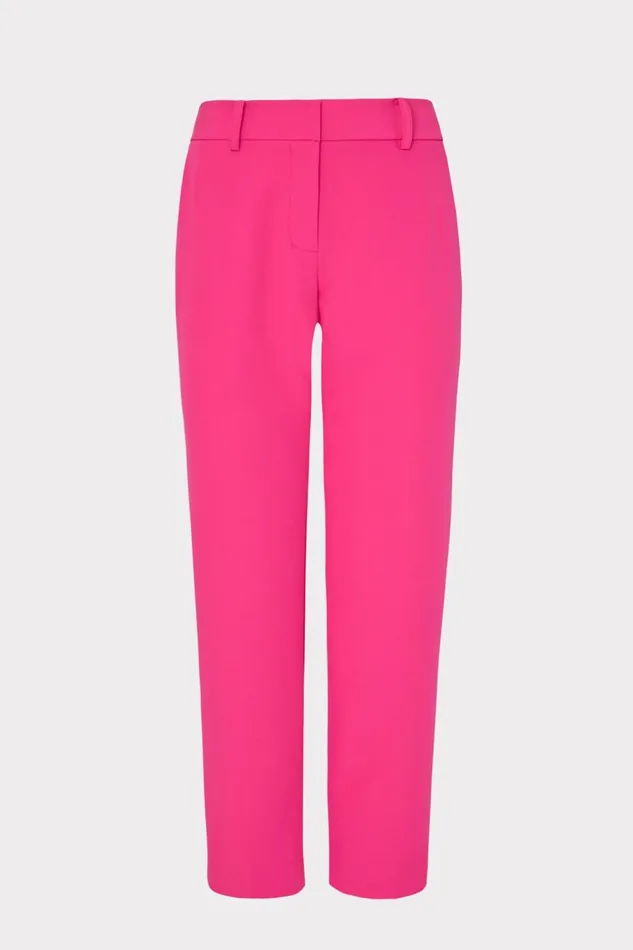 Milly Pants Women Nicola Cady Pants Milly Pink