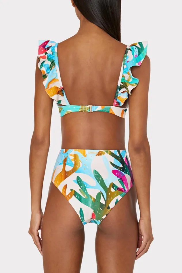 Milly Swim and Coverups Women Under The Sea Tie Bikini Bottom Rainbow Multi Milly Swim and Coverups Women Under The Sea Tie Bikini Bottom Rainbow Multi
