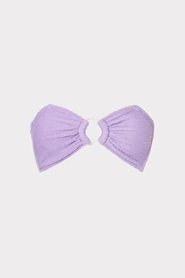 Milly Swim and Coverups Women Venus Bandeau Top Orchid