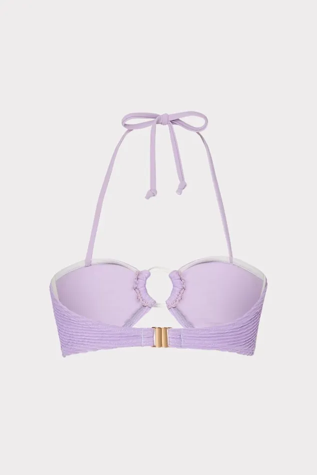 Milly Swim and Coverups Women Venus Bandeau Top Orchid Milly Swim and Coverups Women Venus Bandeau Top Orchid