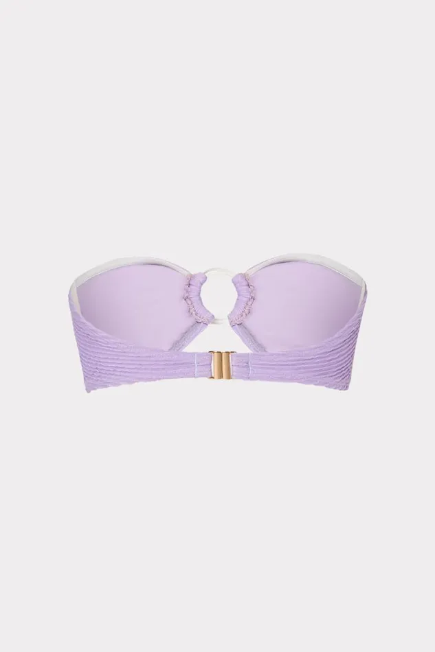 Milly Swim and Coverups Women Venus Bandeau Top Orchid Milly Swim and Coverups Women Venus Bandeau Top Orchid