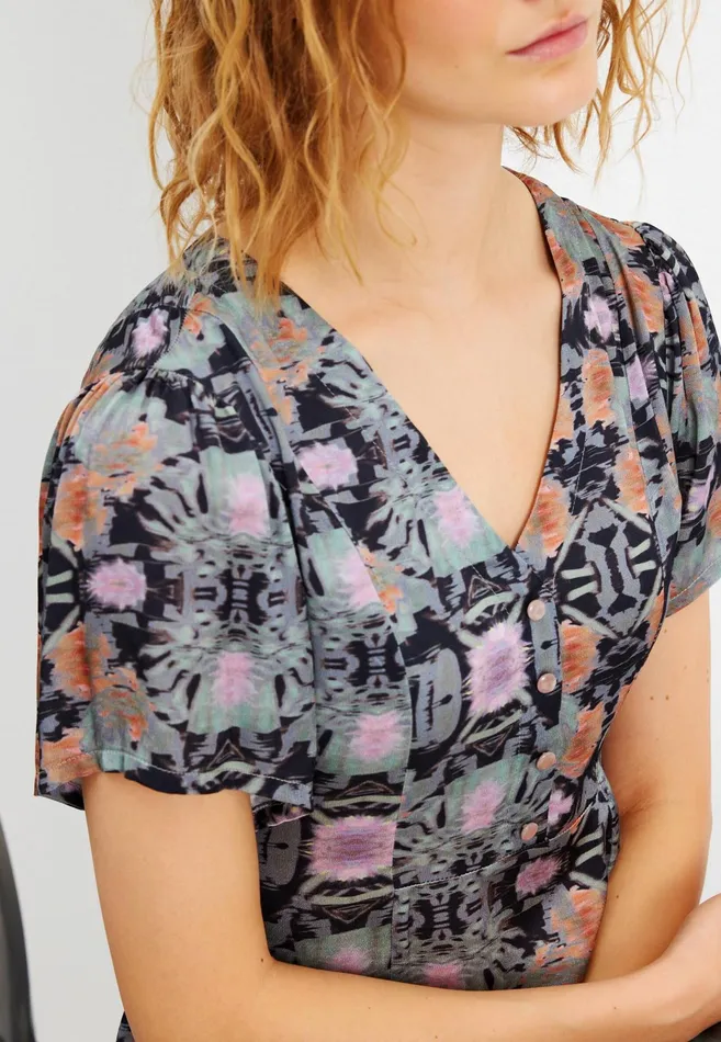 MONTANA DRESS 15570 591 Navy 591 Women IN FRONT DRESSES