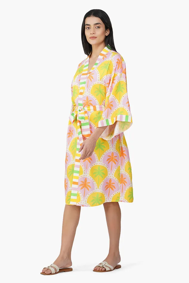 Multi Wikolia Tropic Printed Cover Dress Multi Wikolia Tropic Printed Cover Dress