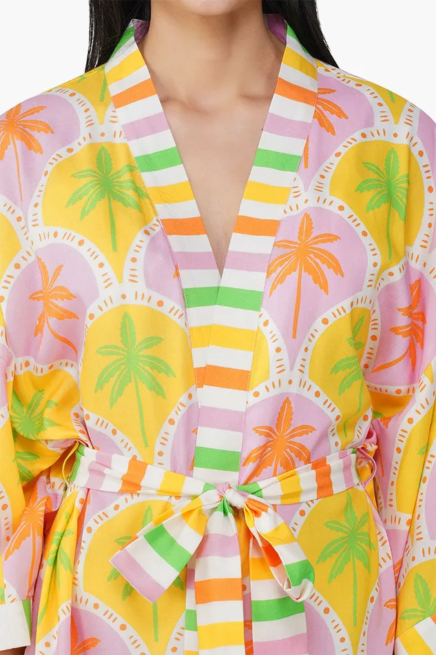 Multi Wikolia Tropic Printed Cover Dress Multi Wikolia Tropic Printed Cover Dress