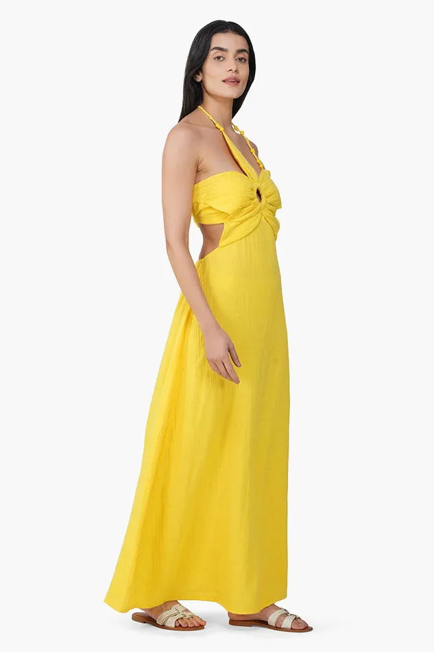 Nash Yellow Flora Dress Nash Yellow Flora Dress