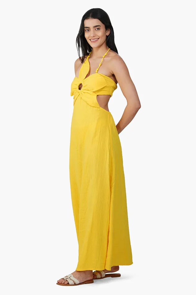 Nash Yellow Flora Dress Nash Yellow Flora Dress