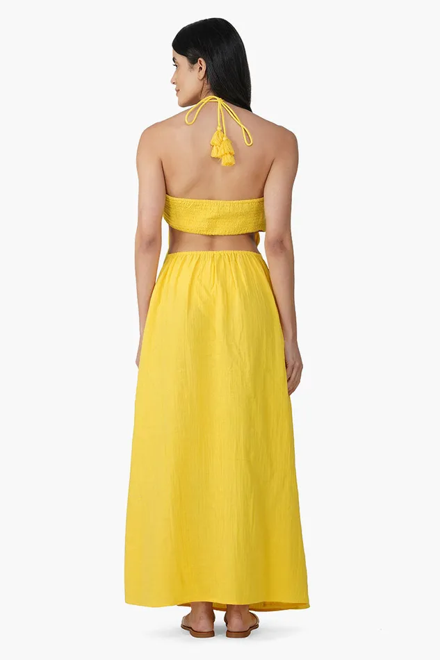 Nash Yellow Flora Dress Nash Yellow Flora Dress