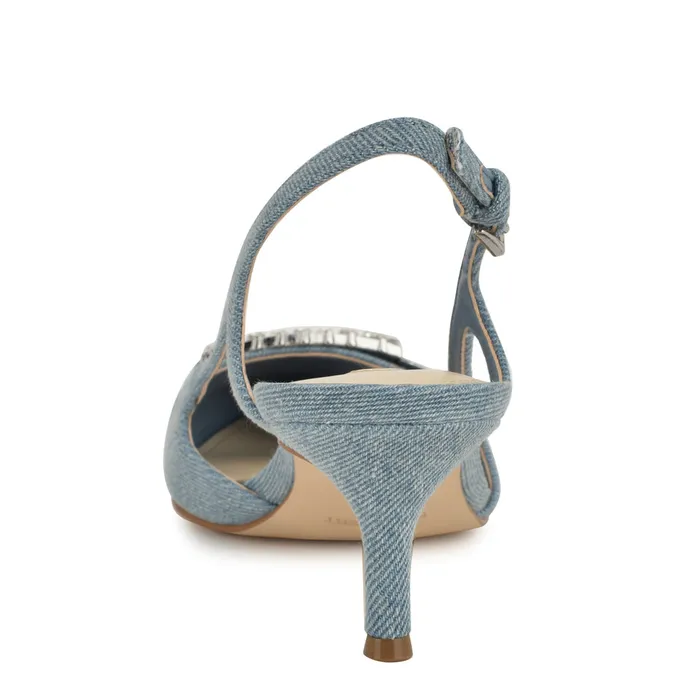 Neeri Pointy Toe Slingbacks