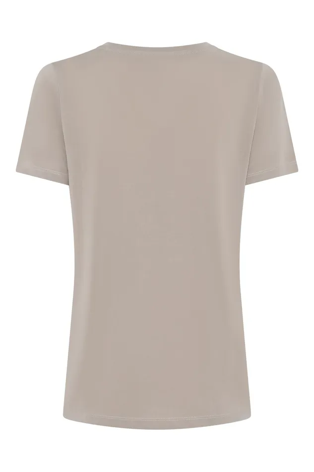 NINA TSHIRT 14312 009 Beige 009 Women IN FRONT TOPS TSHIRTS