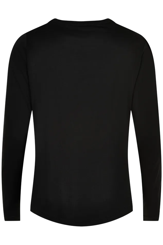 NINA TSHIRT 14556 999 Black 999 Women IN FRONT TOPS TSHIRTS