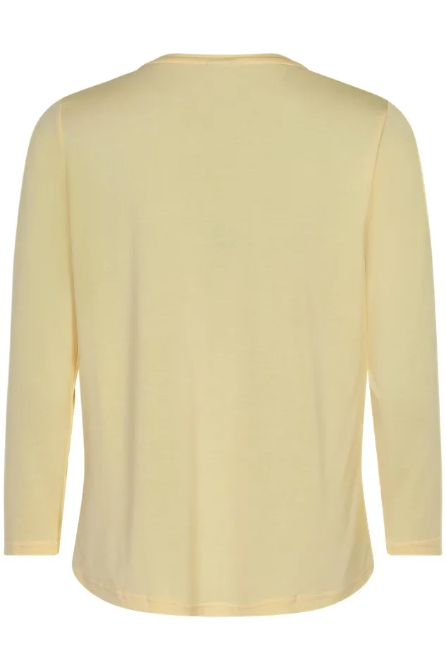 NINA TSHIRT 14920 711 Light Yellow 711 Women IN FRONT TOPS TSHIRTS