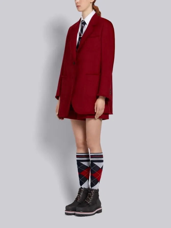 Nylon All Terrain Boot Black Women Thom Browne Boots