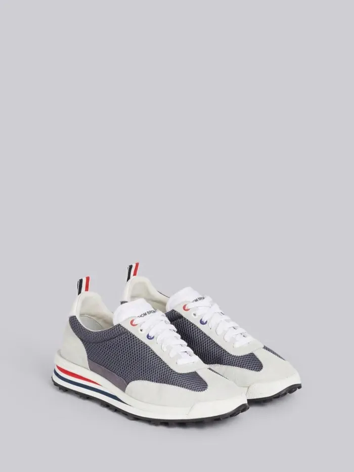 Nylon Tech Runner Dark Grey Men Thom Browne Sneakers Nylon Tech Runner Dark Grey Men Thom Browne Sneakers