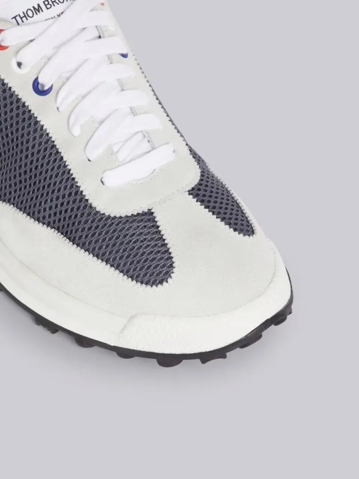 Nylon Tech Runner Dark Grey Men Thom Browne Sneakers Nylon Tech Runner Dark Grey Men Thom Browne Sneakers