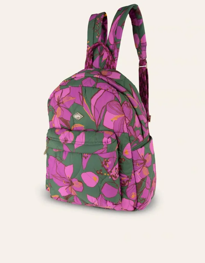Oilily Backpacks Bags Beau Backpack Sketchy Flowerforrest Green Oilily Backpacks Bags Beau Backpack Sketchy Flowerforrest Green