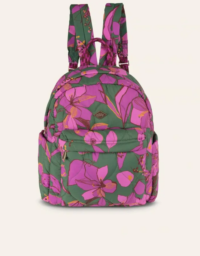 Oilily Backpacks Bags Beau Backpack Sketchy Flowerforrest Green Oilily Backpacks Bags Beau Backpack Sketchy Flowerforrest Green