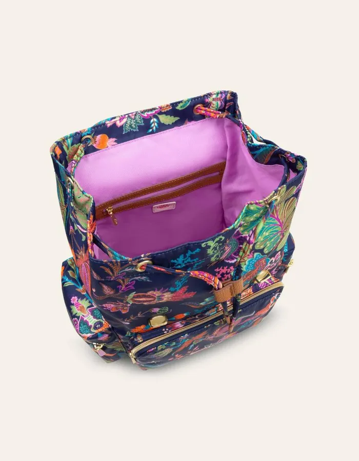 Oilily Backpacks Bags Bianca Backpack Young Sitsblue Print Oilily Backpacks Bags Bianca Backpack Young Sitsblue Print