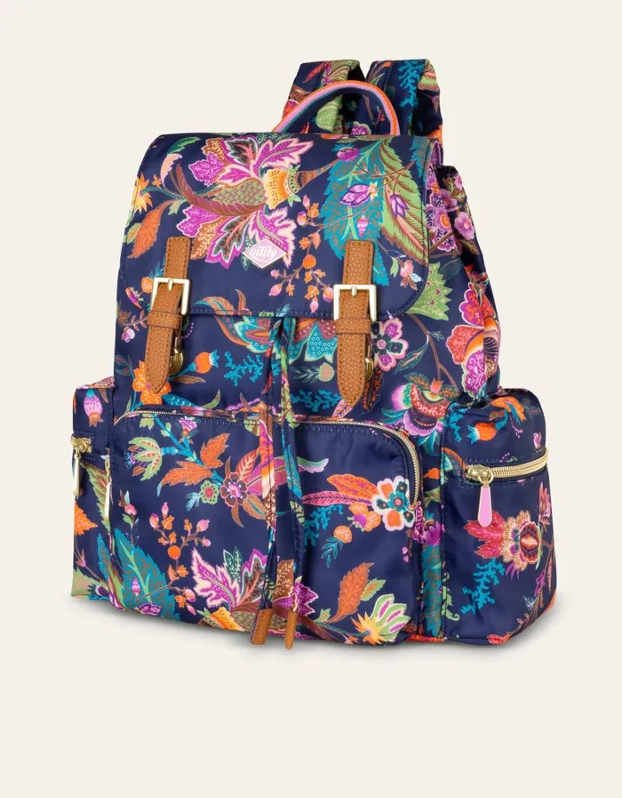 Oilily Backpacks Bags Bianca Backpack Young Sitsblue Print Oilily Backpacks Bags Bianca Backpack Young Sitsblue Print