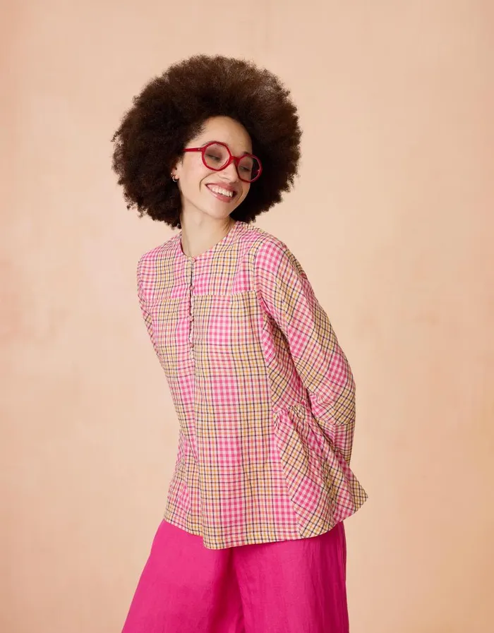 Oilily Blouses Women Bahlia Blouse Raspberry Sorbet Oilily Blouses Women Bahlia Blouse Raspberry Sorbet